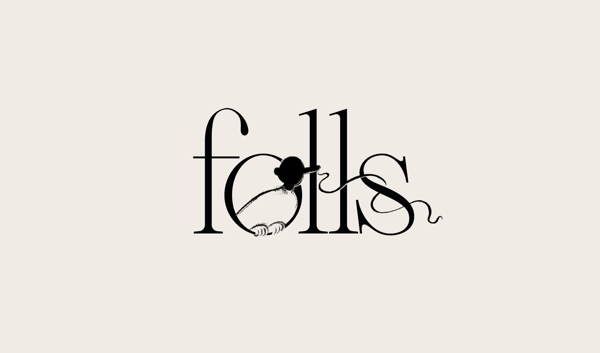 Versió 3 del logotip del restaurant Folls