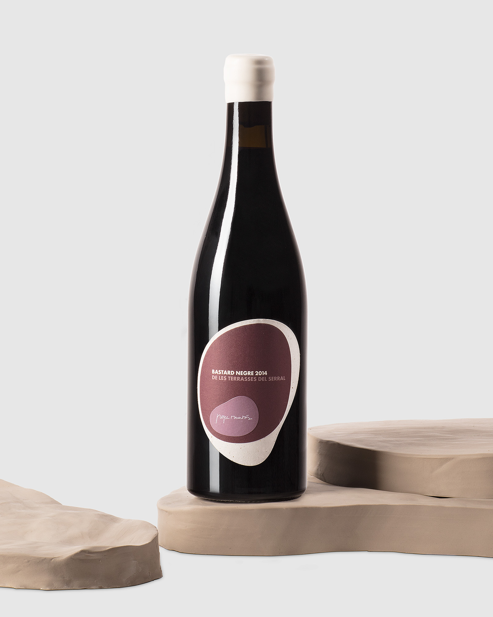 Diseño de las etiquetas de la colección de vinos naturales del elaborador en Penedès, Pepe Raventós.