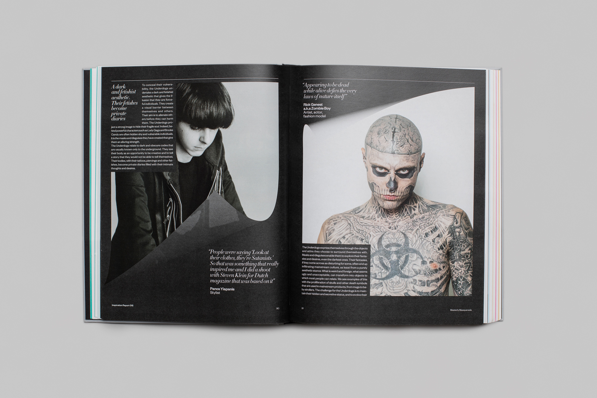 Diseño del libro de próximas tendencias de moda para Puig